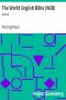 [Gutenberg 8259] • The World English Bible (WEB): Jonah